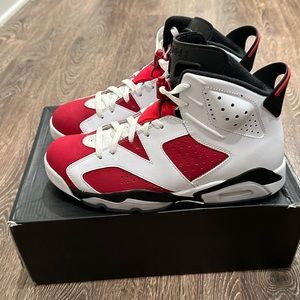 Air Jordan 6 Retro Carmine - 2014 Size 10 - Deadstock Rare